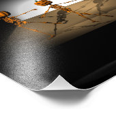 Halloween Ballet Dancing Pumpkins Fotodruck (Ecke)