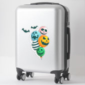 Halloween Balloons Aufkleber (Koffer)