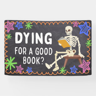 Halloween-Banner für Schulbibliothek und Klassenzi Banner
