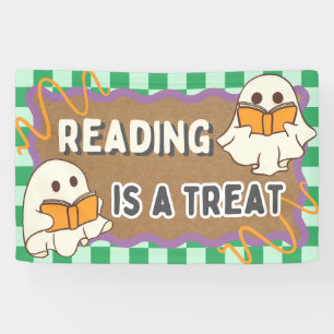 Halloween-Banner für Schulbibliotheken Banner