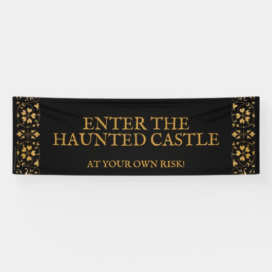 Halloween | Banner | Spuk Haus (Horizontal)