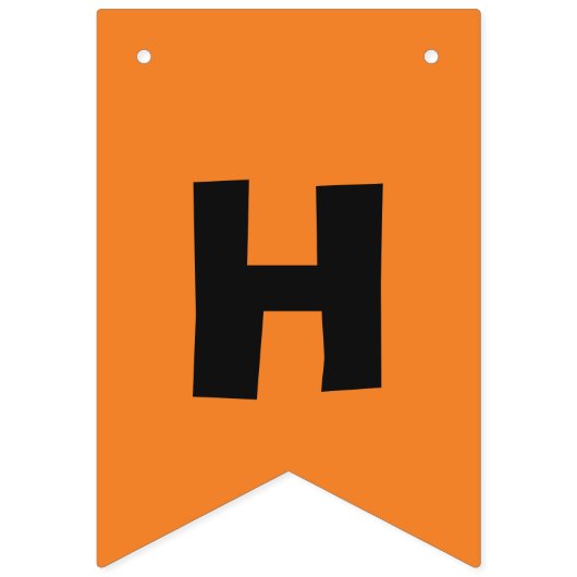 Halloween-Banner Wimpelkette (Erste Fahne)