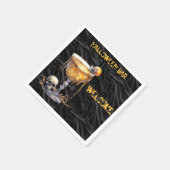 Halloween Bar Welcome Serviette (Ecke)