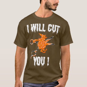 Halloween Barber Hexenkostüm T-Shirt