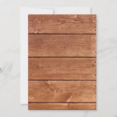 Halloween Barn Chandelier Weditation Einladung (Rückseite)