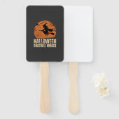 Halloween Baseball Maker Vintage Hexen Grafik Fächer (Vorne und Hinten)