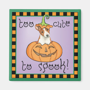 Halloween Basenji Magnet