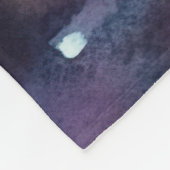 Halloween Basenji mit Pumpkins Beängstigend Fleecedecke (Ecke)