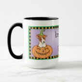 Halloween Basenji Tasse (Links)
