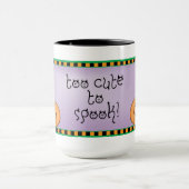 Halloween Basenji Tasse (Zentrum)