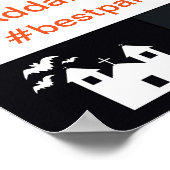 Halloween Bash Frame Party Prop Foto Booth Poster (Ecke)