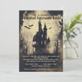 Halloween Bash! Halloween-Party-Einladung Einladung (Stehend Vorderseite)