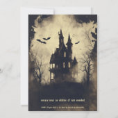 Halloween Bash! Halloween-Party-Einladung Einladung (Rückseite)