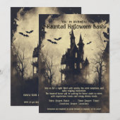 Halloween Bash! Halloween-Party-Einladung Einladung (Vorne/Hinten)