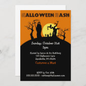 Halloween-Bash-Party Einladungen (Vorne/Hinten)