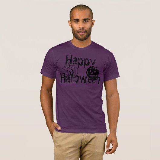 Halloween Basic Bella Leinwand T-Shirt (Vorne ganz)