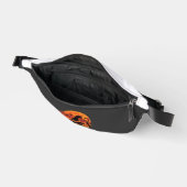 Halloween Basic Hexen-Kürbis-Mond-Grafik Bauchtasche (Offen)