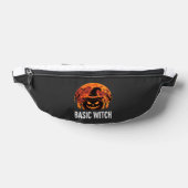 Halloween Basic Hexen-Kürbis-Mond-Grafik Bauchtasche (Ablage )