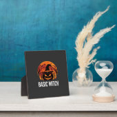 Halloween Basic Hexen-Kürbis-Mond-Grafik Fotoplatte (InSitu)