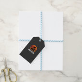 Halloween Basic Hexen-Kürbis-Mond-Grafik Geschenkanhänger (Mit Garn)