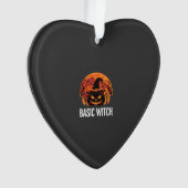 Halloween Basic Hexen-Kürbis-Mond-Grafik Ornament (Vorderseite)