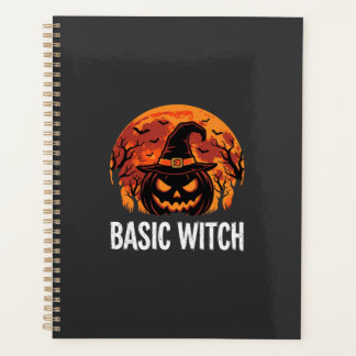 Halloween Basic Hexen-Kürbis-Mond-Grafik Planer