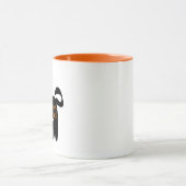 Halloween Basic Hexenkatze Tasse (Zentrum)