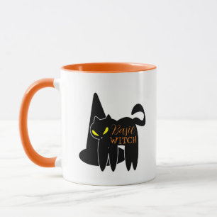 Halloween Basic Hexenkatze Tasse