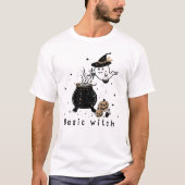 HALLOWEEN BASIC WITCH | GEHÖRIGKEIT T-Shirt (Vorderseite)