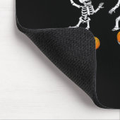 Halloween Basketball Skeletons Dunking Dribble Boy Mousepad (Ecke)
