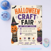 Halloween-Bastelmarkt-Flyer Flyer (Einzeln)