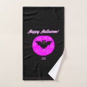 Halloween Bat Badewanne Handtuch Set (Handtuch)