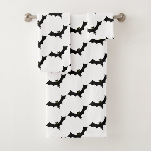 Halloween Bat Badhandtuch Set (Insitu)