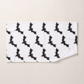 Halloween Bat Badhandtuch Set (Handtuch)