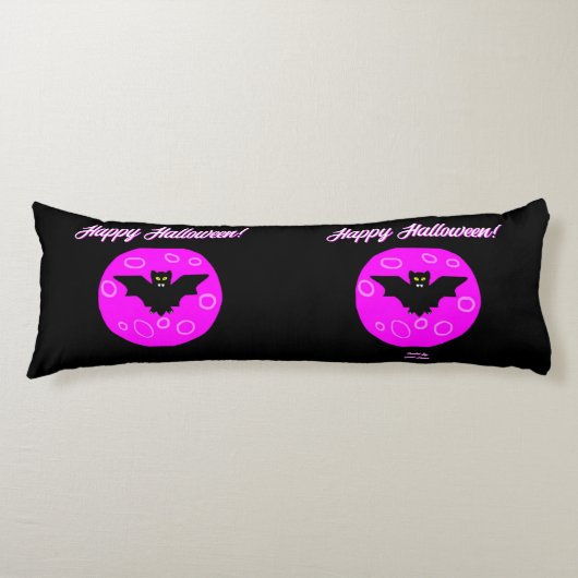 Halloween Bat Body Kissen (Vorderseite)