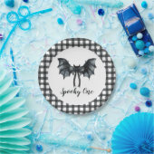 Halloween Bat Bow Spooky 1. Geburtstag Pappteller (Party)