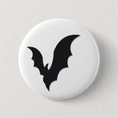 Halloween bat button (Vorderseite)