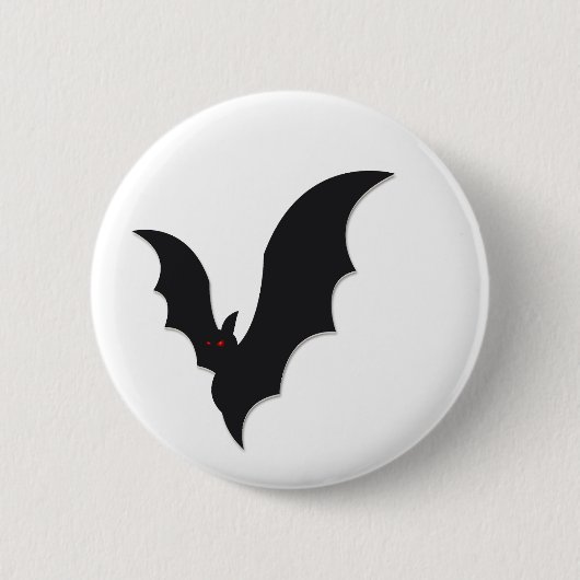 Halloween bat button (Vorderseite)
