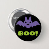 Halloween Bat Button (Vorne & Hinten)