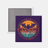 Halloween Bat Echoes-Ultrasound- Magnet (Vorderseite/Rückseite)