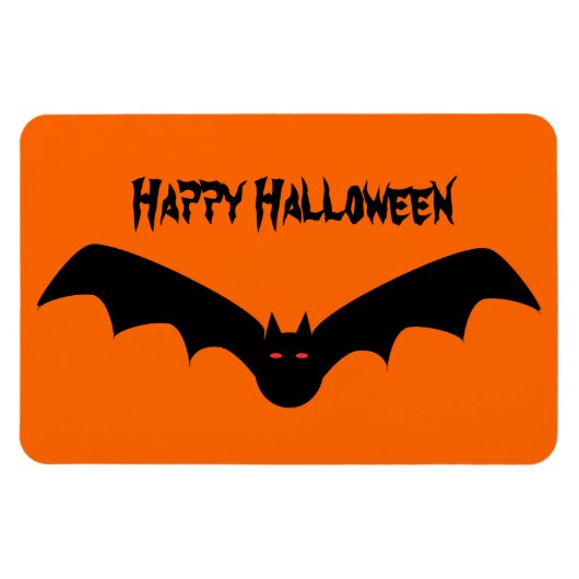 Halloween Bat Flexible Magnet (Horizontal)