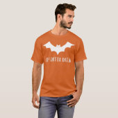 Halloween Bat Funny Baseball Lover Hey Batta T-Shirt (Vorne ganz)