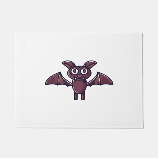 Halloween Bat Fußmatte (Vorderseite)
