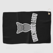 Halloween Bat Golfhandtuch (Horizontal)