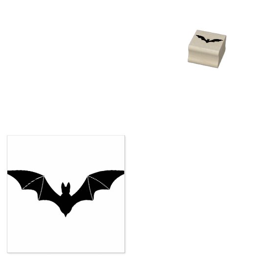 Halloween Bat Gummistempel (Stempel)