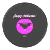Halloween Bat Hockey Puck (Vorderseite)