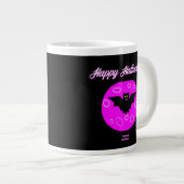 Halloween Bat Jumbo-Tasse (Vorderseite Rechts)
