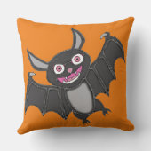 Halloween Bat Kissen (Rückseite)