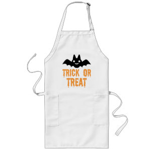 Halloween Bat Lange Schürze