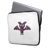 Halloween Bat Laptopschutzhülle (Vorderseite Links)